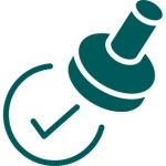 Increase approval rates icon.