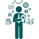 Reduce administrative cost and burden icon.