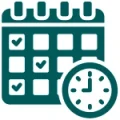 Scheduling assistance icon.
